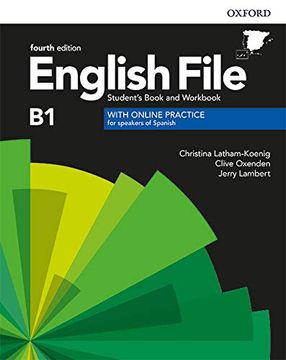 portada English File 4th Edition b1. Student's Book and Workbook Without key Pack