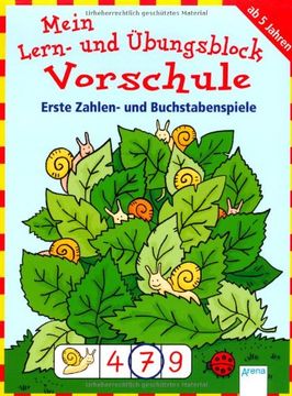 portada Mein Lern- und Übungsblock Vorschule: Erste Zahlen- und Buchstabenspiele (in German)