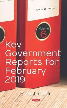 portada Key Government Reports for February 2019