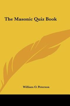 portada the masonic quiz book (en Inglés)