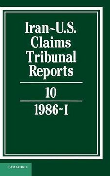 portada Iran-U. S. Claims Tribunal Reports: V. 10 (en Inglés)