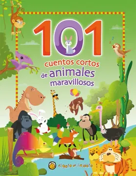 portada 101 cuentos cortos de animales maravillosos (in Spanish)