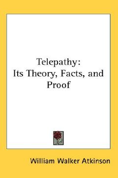 portada telepathy: its theory, facts, and proof (in English)