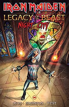portada Iron Maiden Legacy of the Beast Volume 2: Night City (in English)