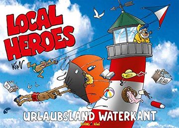 portada Local Heroes / Local Heroes Urlaubsland Waterkant (Local Heroes / Cartoons vom Land) (en Alemán)