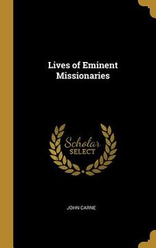 portada Lives of Eminent Missionaries (in English)