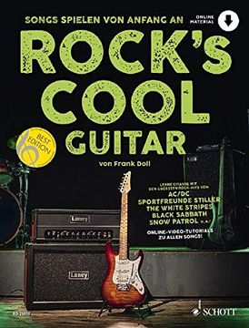 portada Rock's Cool Guitar: Songs Spielen von Anfang an. Gitarre. Ausgabe mit Online-Audiodatei.