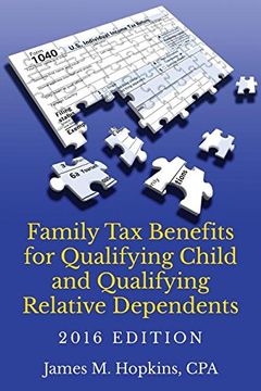 portada Family Tax Benefits for Qualifying Child and Qualifying Relative Dependents-2016 Edition
