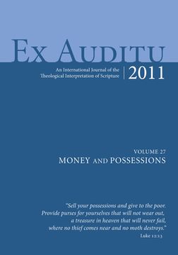 portada Ex Auditu - Volume 27 (en Inglés)