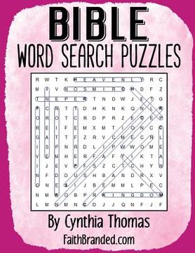 portada Bible Word Search Puzzles: More Than 100 Bible Word Searches (en Inglés)