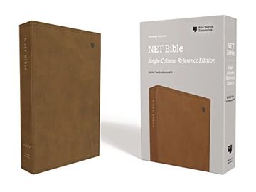 portada Net Bible, Single-Column Reference, Leathersoft, Brown, Comfort Print: Holy Bible (in English)