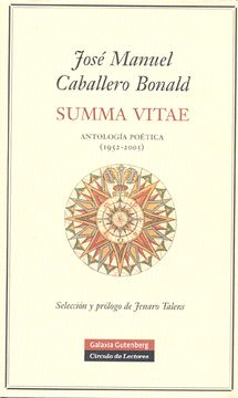 portada Summa vitae : antología poética (1952-2005). Talens Carmona, Jenaro sel. (in Spanish)