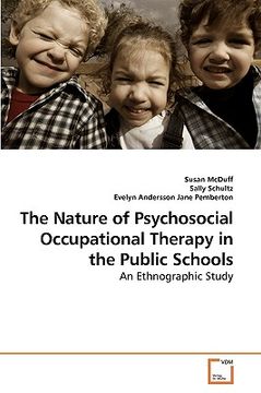 portada the nature of psychosocial occupational therapy in the public schools (in English)