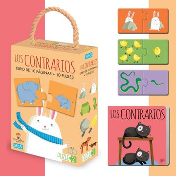 portada Los Contrarios (Puzle 2): Libro de 10 páginas + puzzle (in Spanish)