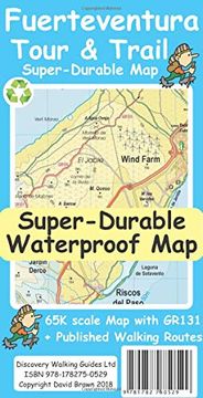portada Fuerteventura Tour & Trail Super-Durable map (in English)
