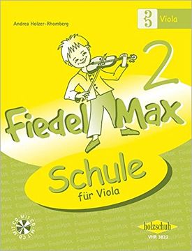 portada Fiedel-Max für Viola - Schule, Band 2: Schule mit CD (en Alemán)