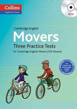 portada Three Practice Tests for Cambridge English: Movers (Yle Movers) (en Inglés)