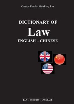portada Dictionary of Law: English - Chinese (en Inglés)