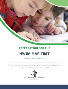 portada NWEA Map Test Preparation - Grade 4 Physical Science (en Inglés)
