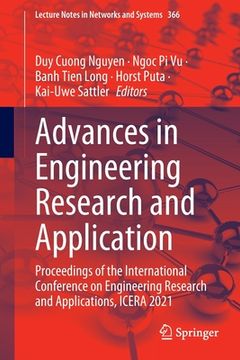 portada Advances in Engineering Research and Application: Proceedings of the International Conference on Engineering Research and Applications, Icera 2021 (en Inglés)