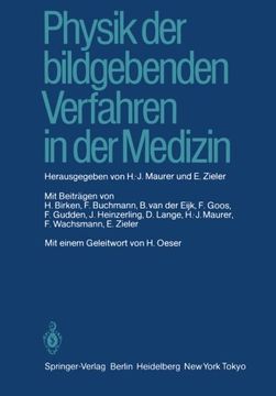 portada Physik der bildgebenden Verfahren in der Medizin (German Edition)