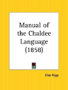portada manual of the chaldee language