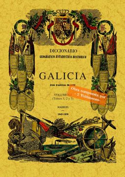 portada Diccionario Geografico-Estadistico-Historico de Galicia (6T2V)