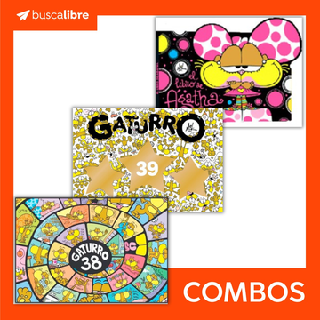portada PACK GATURRO 38 + GATURRO 39 Y DE REGALO EL LIBRO DE AGATHA!