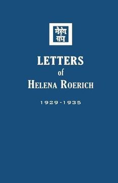 portada Letters of Helena Roerich I: 1929-1935