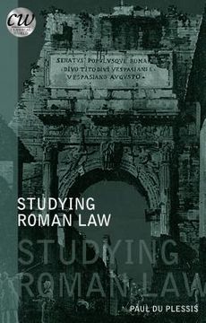 portada studying roman law (en Inglés)