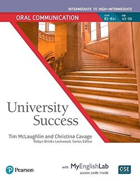 portada University Success Oral Communication Intermediate, Student Book With Mylab English (en Inglés)