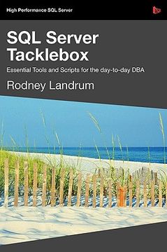portada sql server tacklebox essential tools and scripts for the day-to-day dba (en Inglés)