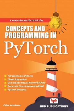 portada Concepts and Programming in Pytorch (en Inglés)