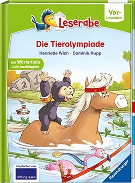 portada Die Tierolympiade (Leserabe - Vor-Lesestufe) (en Alemán)