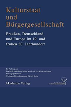portada Kulturstaat und Bürgergesellschaft (en Alemán)