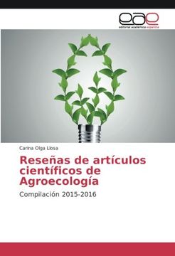 portada Reseñas de artículos científicos de Agroecología: Compilación 2015-2016