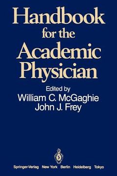 portada handbook for the academic physician (en Inglés)