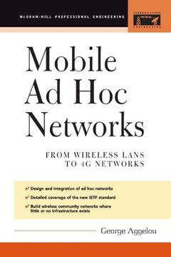 portada Mobile ad hoc Networks (en Inglés)