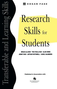 portada Research Skills for Students (Transferable & Learning Skills) (en Inglés)
