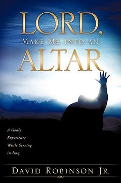 portada lord, make me into an altar (en Inglés)