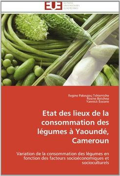 portada Etat Des Lieux de La Consommation Des Legumes a Yaounde, Cameroun