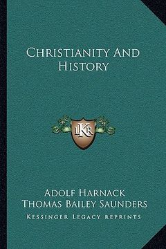 portada christianity and history (en Inglés)