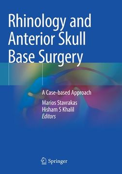 portada Rhinology and Anterior Skull Base Surgery: A Case-Based Approach (en Inglés)