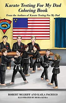 portada Karate Testing for my dad Coloring Book: From the Authors of Karate Testing for my dad 