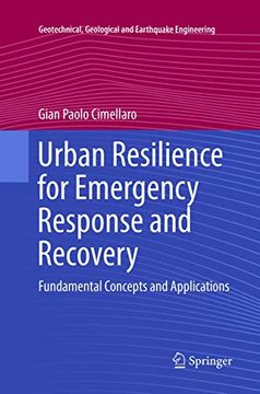 portada Urban Resilience for Emergency Response and Recovery: Fundamental Concepts and Applications (in English)