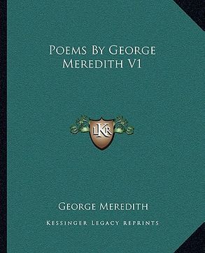 portada poems by george meredith v1 (en Inglés)