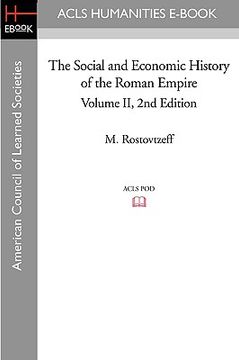 portada the social and economic history of the roman empire volume ii 2nd edition (en Inglés)
