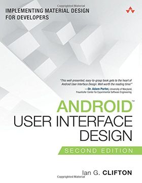 portada Android User Interface Design: Implementing Material Design for Developers (Usability) (Addison-Wesley Usability and HCI Series)