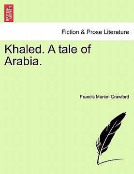 portada khaled. a tale of arabia.