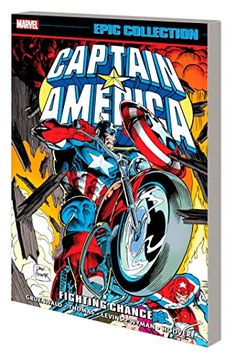 portada Captain America Epic Collection: Fighting Chance (en Inglés)